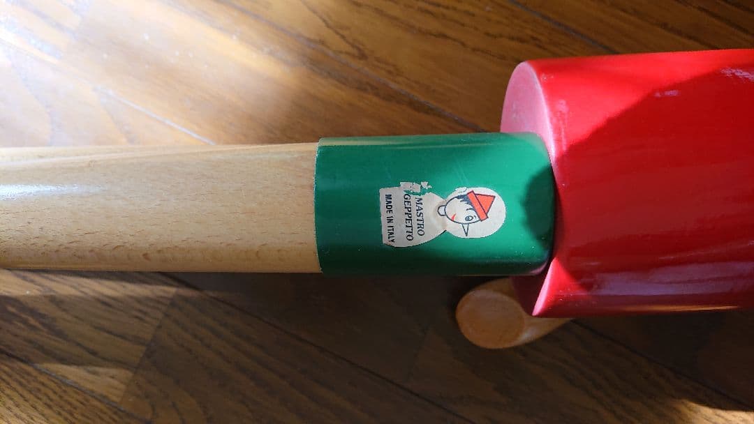 かつくん 木製ピノキオ人形 高さ約93cm 横幅約20cm