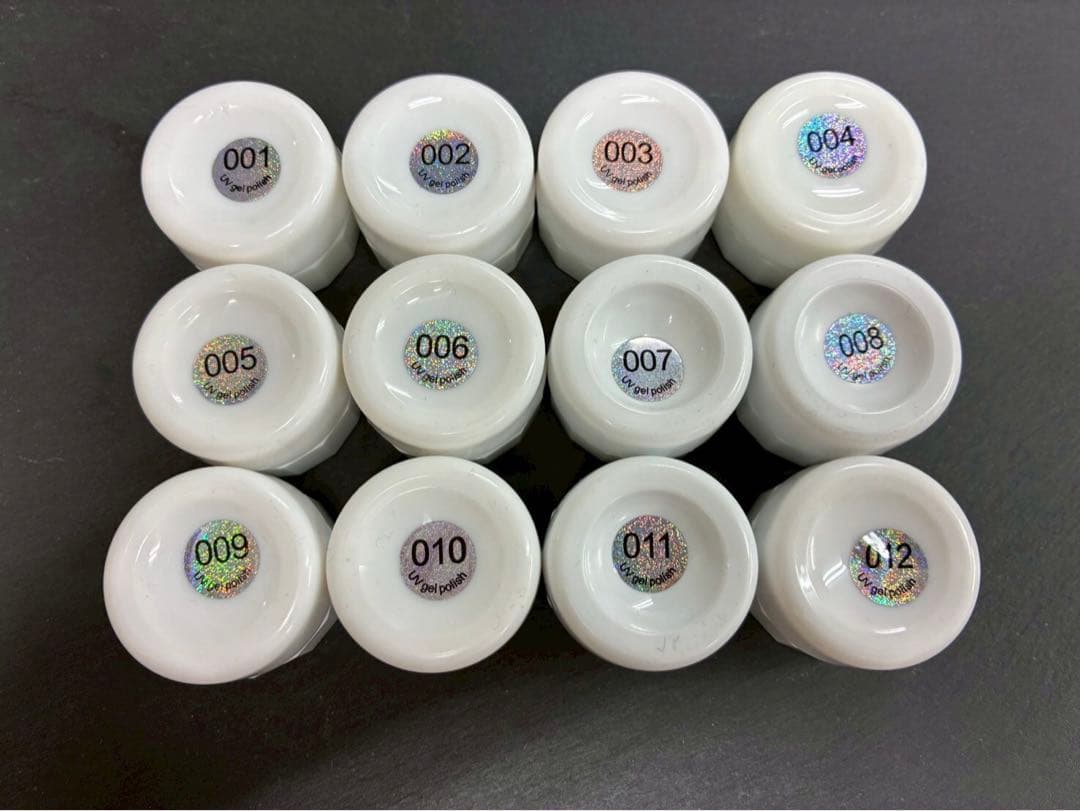 ジェルネイル　12色×8セット