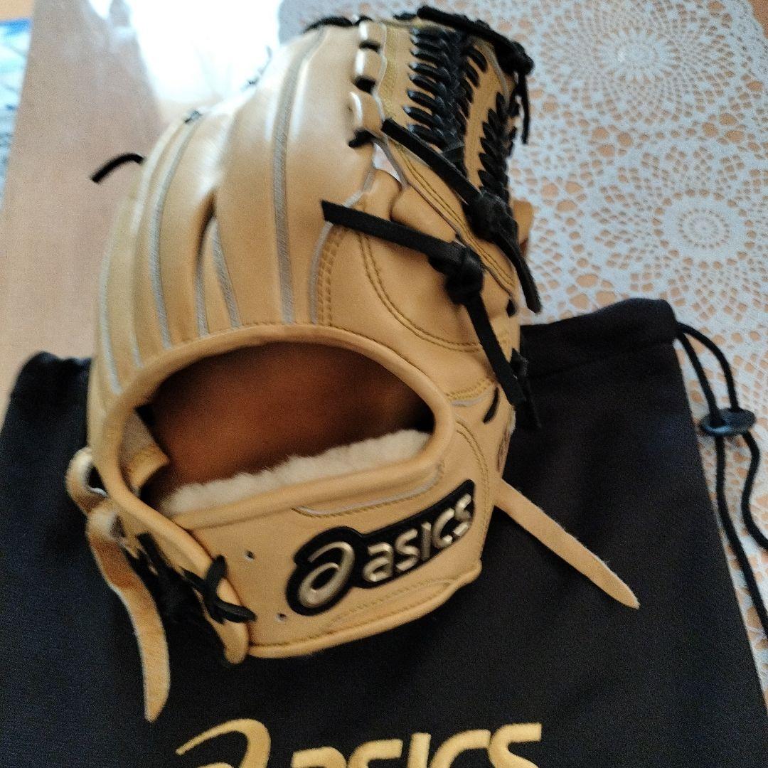 asics GOLD STAGE 硬式グローブ 内野手用 美品 未使用
