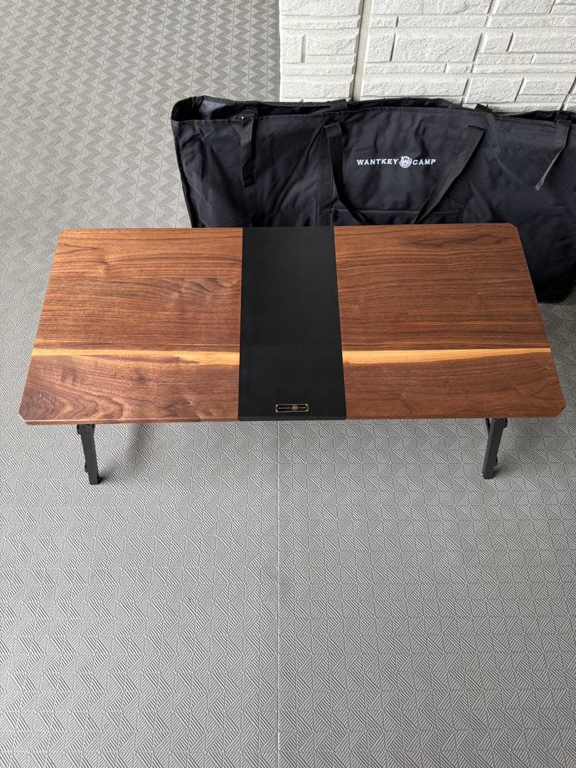 【廃盤品】wantkeycamp STGテーブル　専用バック付き