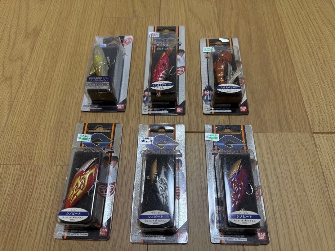 【新品未使用】G-MASTERグランダー武蔵ルアー6点セット