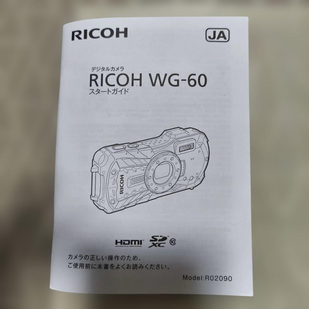 RICOH リコー WG-60 コンパクトデジタルカメラ