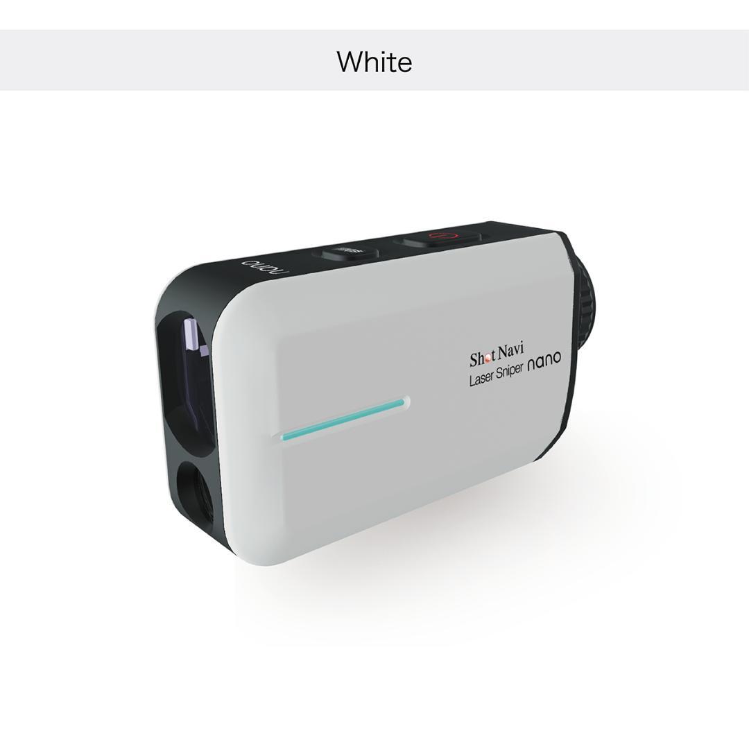 【新品未使用】ショットナビ Laser Sniper nano White
