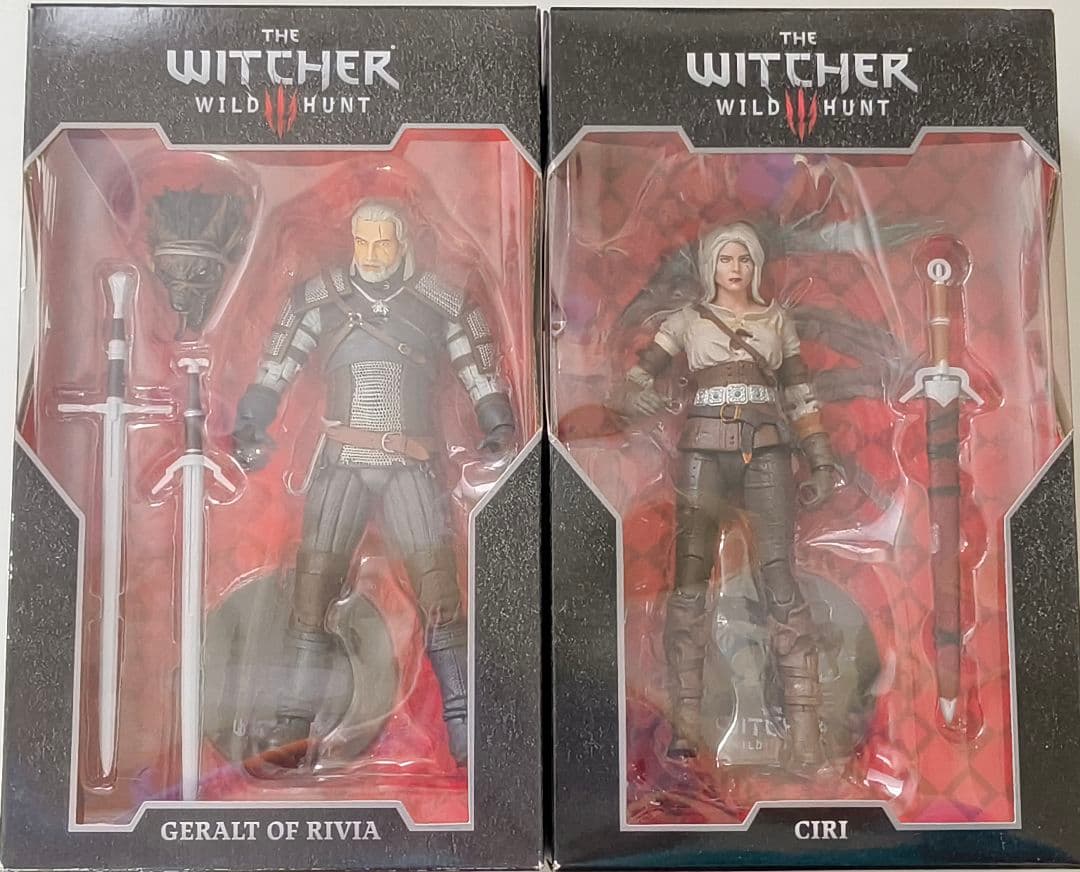 ウィッチャー3 ゲラルト＆シリ フィギュアセット