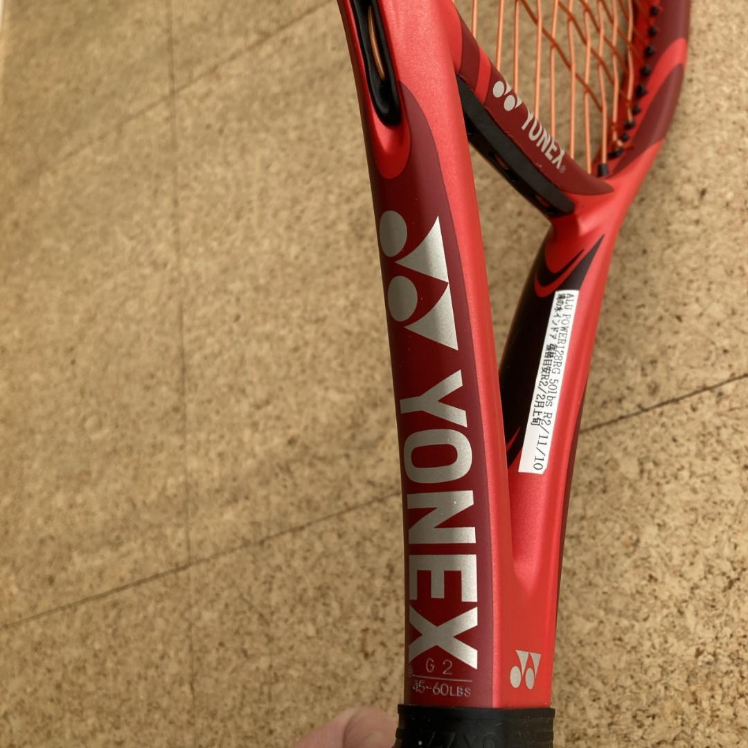 YONEX VCORE 100 G2サイズ 2018年モデル テニスラケット