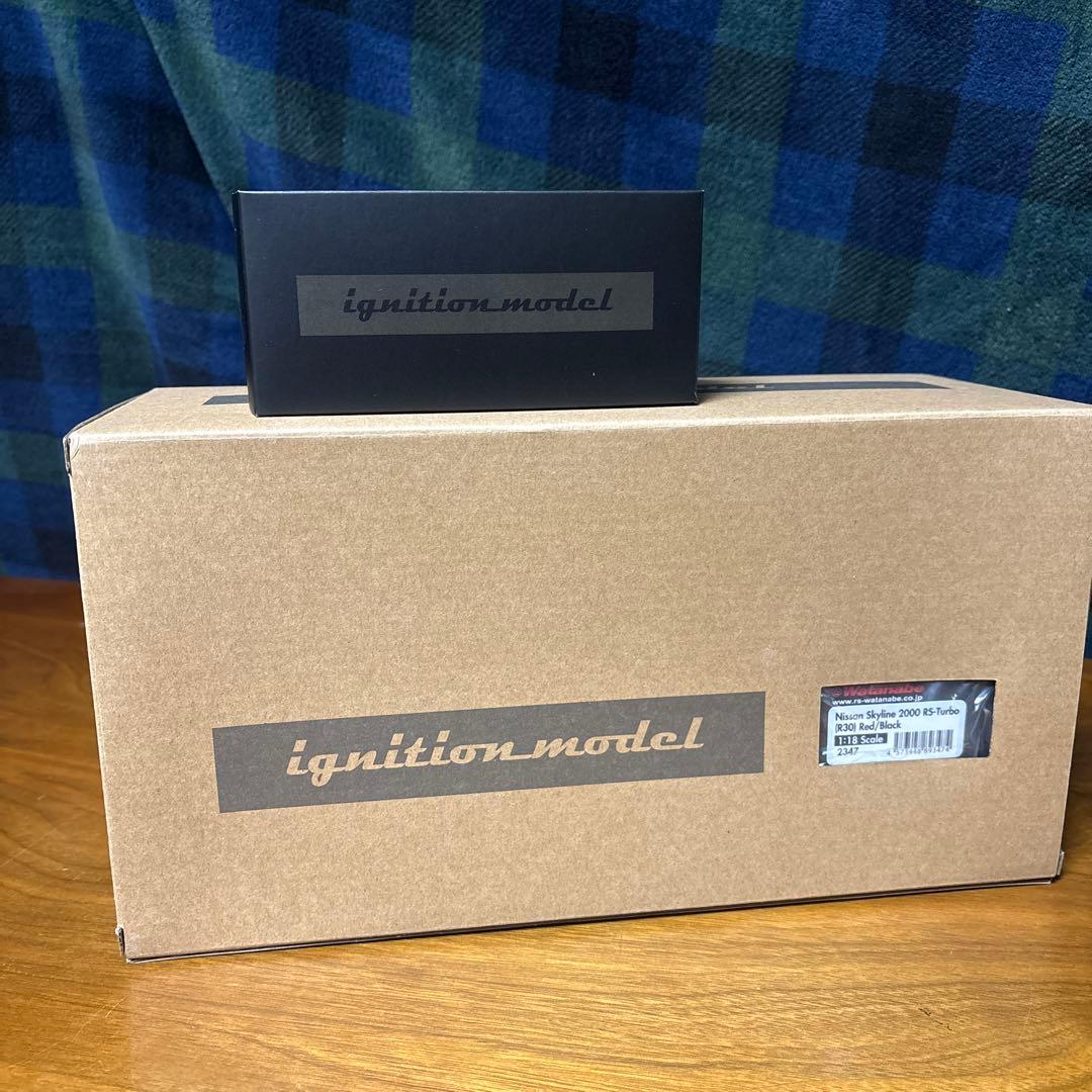 1/18 Nissan Skyline 2000 RSターボエンジン付き