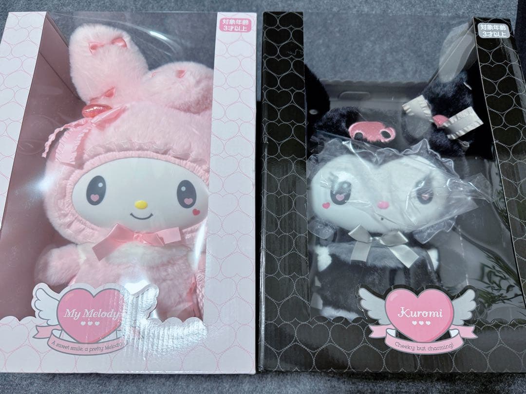 サンリオアニバーサリー限定　マイメロクロミ　ソフビフェイスドール新品未使用未開封