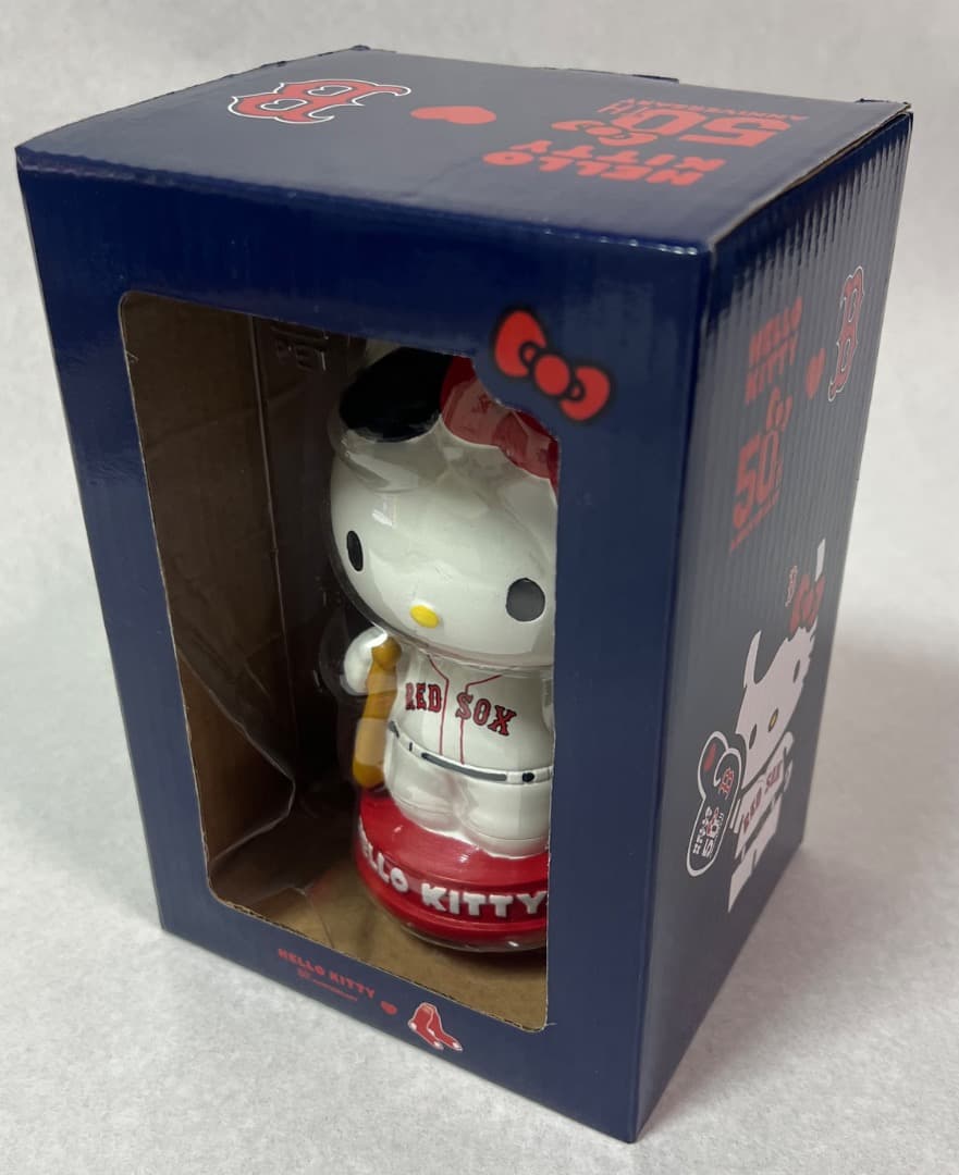 ハローキティ×Boston Red Sox 50周年記念 マスコット人形