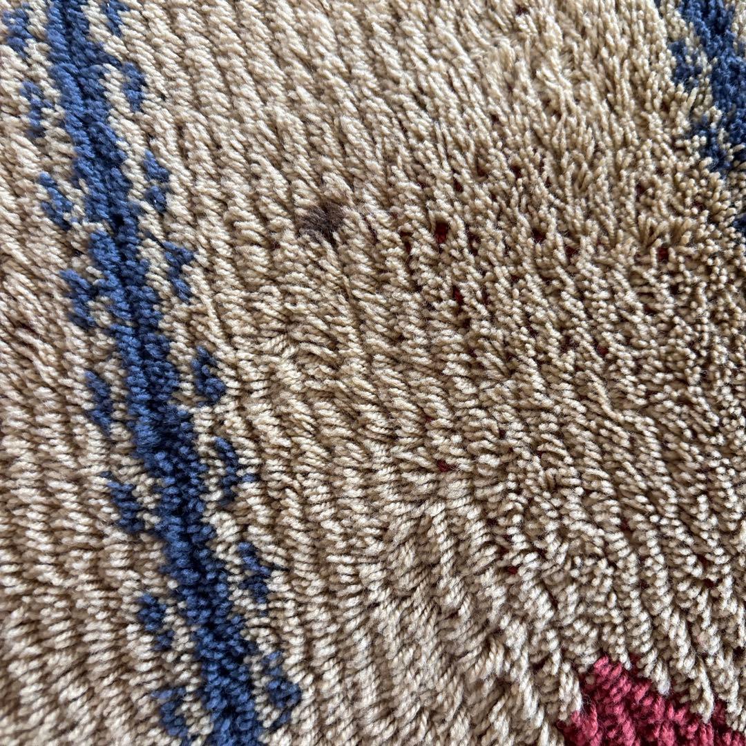 レア　カントリー調　ラグマット　カーペット　ハート