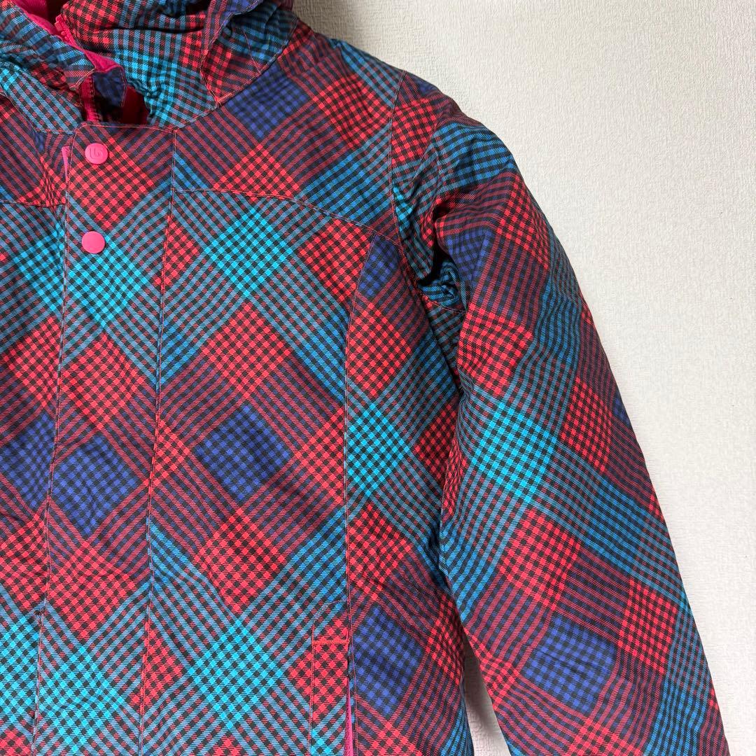 BURTON バートン チェック　スキーウェア スノーボードウェア 160上下