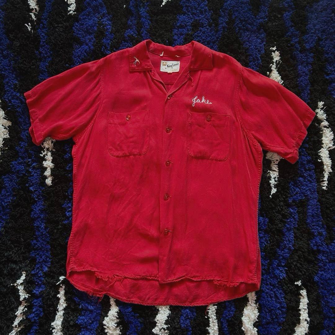 1960年代 キングルイ ボーリングシャツ KingLouie vintage