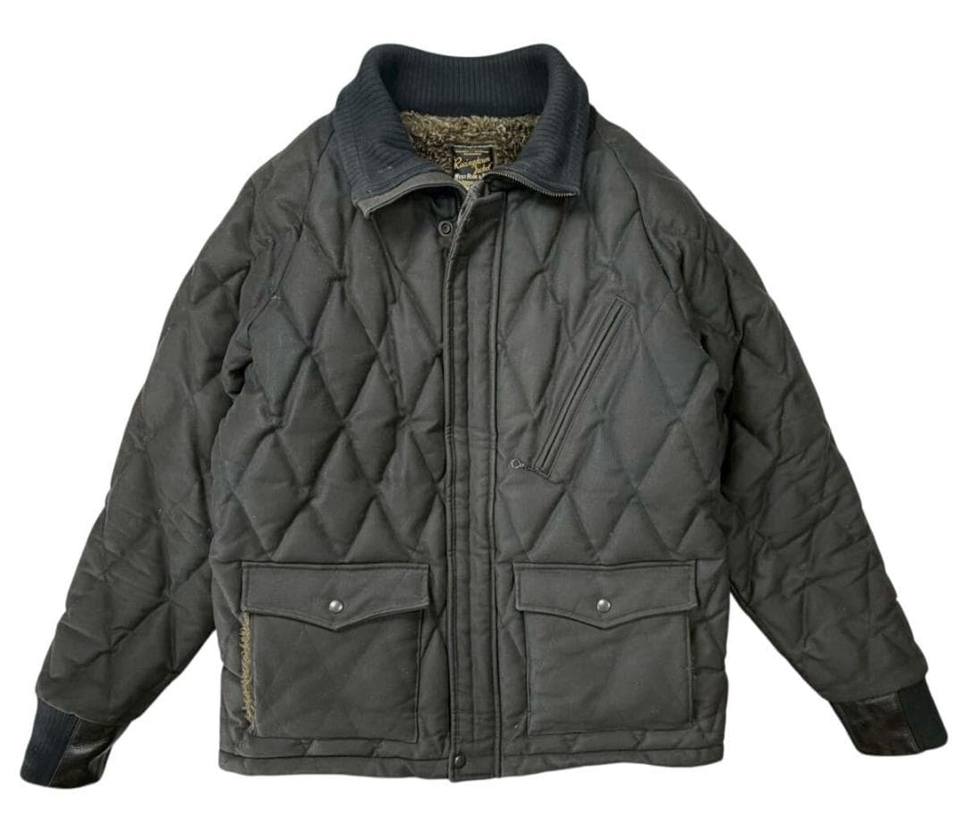 新型 ウエストライド ニューレーシングダウンジャケット ダークブラウン XXL