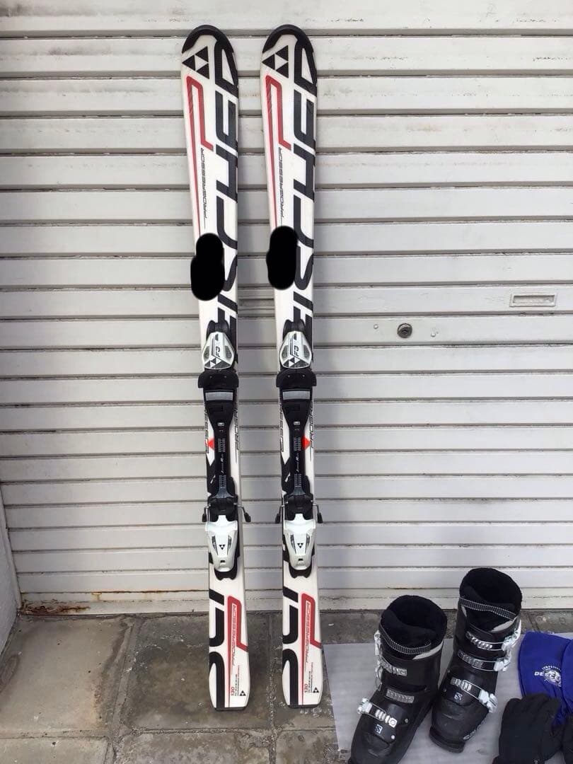 スキー板 ビンディング付き、ブーツ、おまけ付き #169