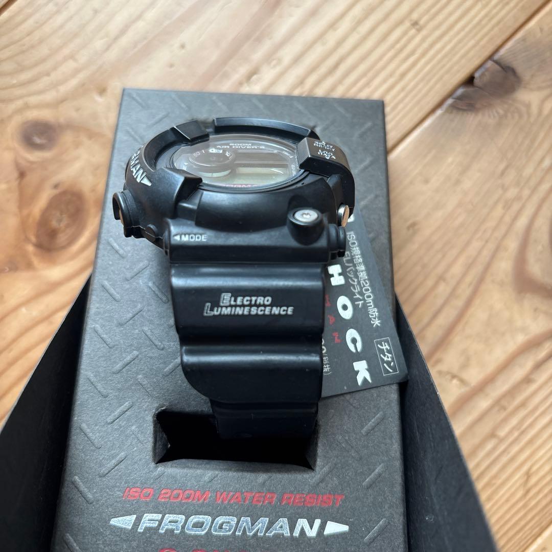 ☆フロッグマンG-SHOCK MAN IN ブラックFROG MAN