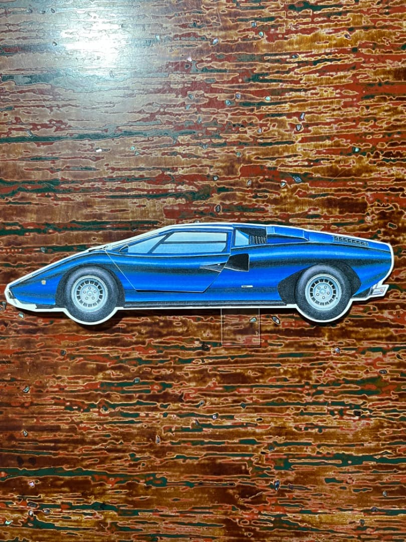 究極　カウンタック　飾り時計　【極貴重】