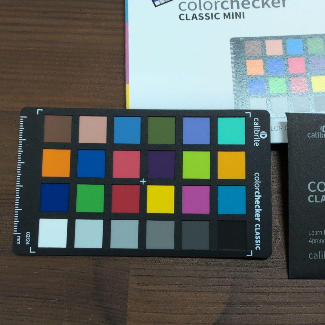 ColorChecker Classic Mini 色彩補正パレット②