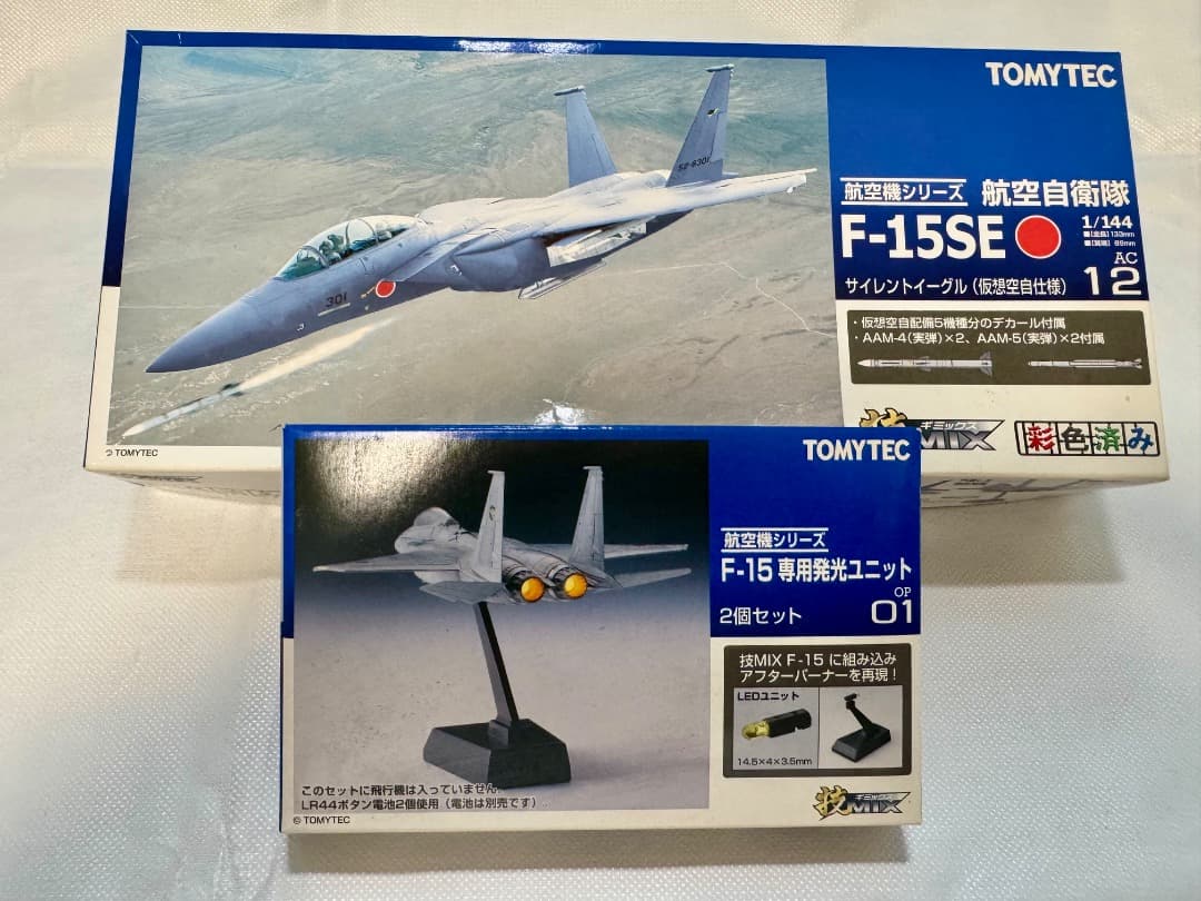TOMYTEC F-15SE 1/144 + 発光ユニット