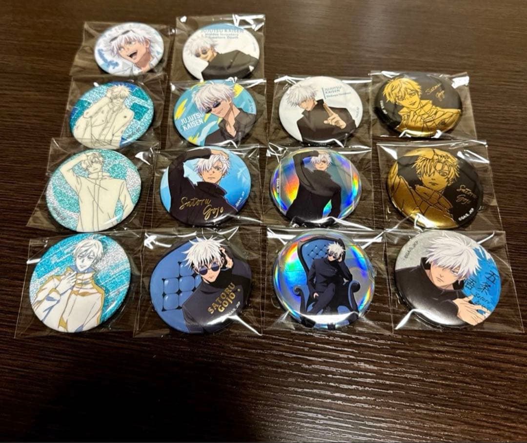 呪術廻戦　五条悟　缶バッジ　plaza