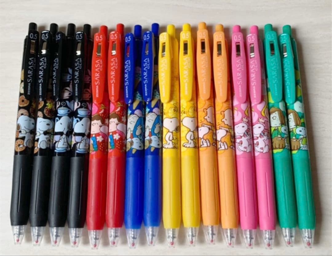 サラサクリップ　SARASA【限定】スヌーピー　香りつき　ボールペン　ゼブラ