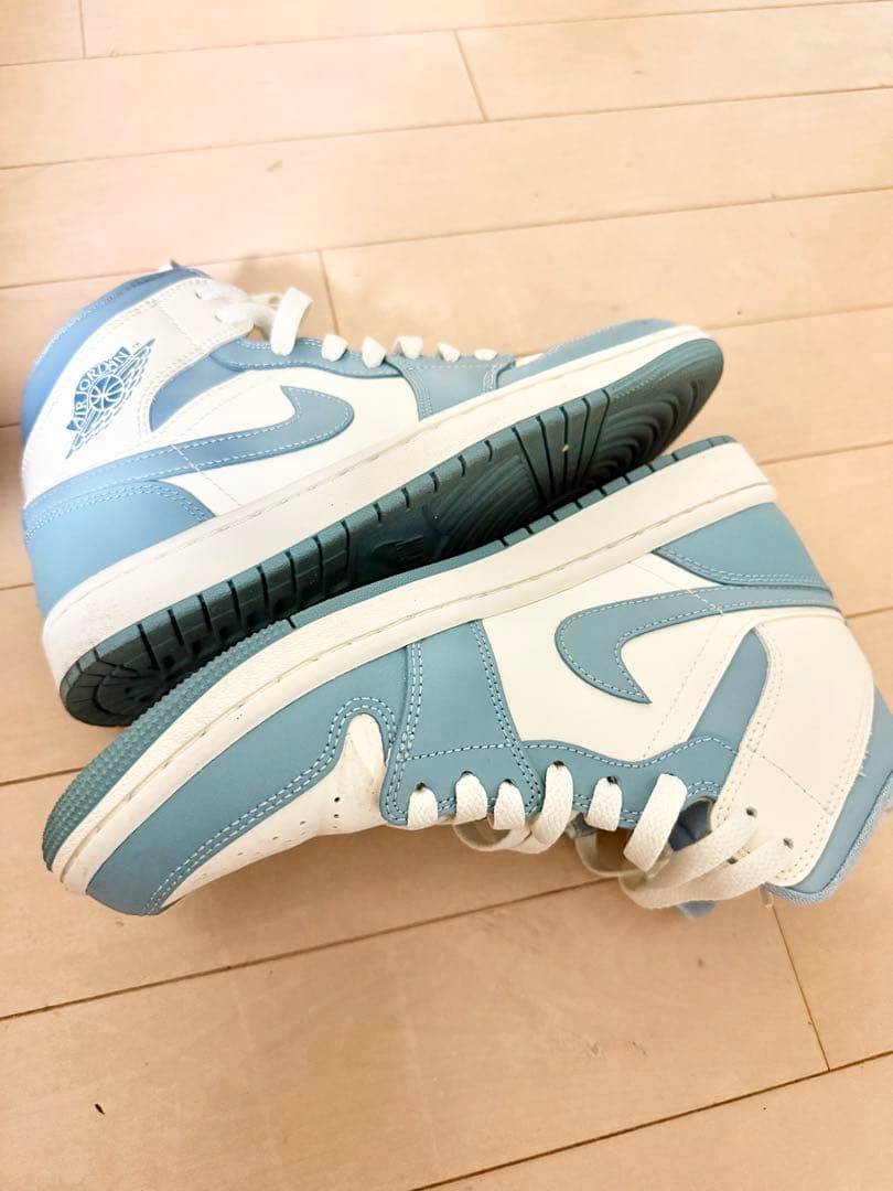 ジョーダン　NIKE 水色