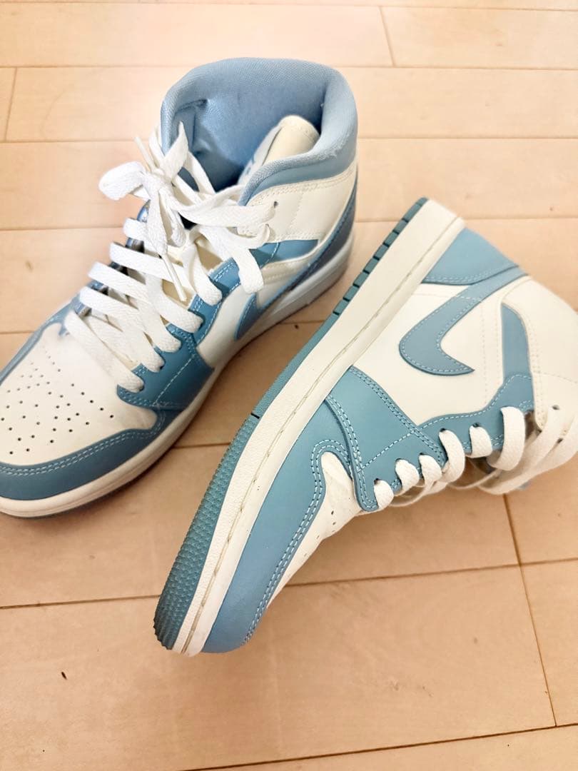 ジョーダン　NIKE 水色