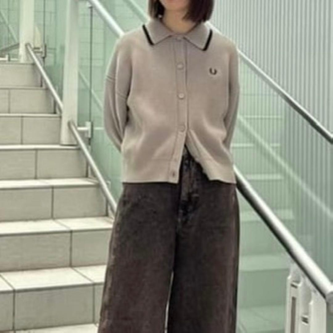 トップス FRED PERRY Tipped Collar Cardigan beams