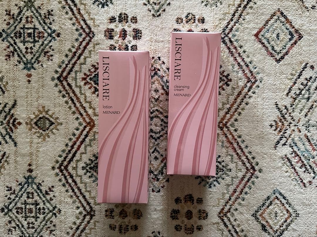 メナードリシアルローション、クレンジング、エモリエントクリーム