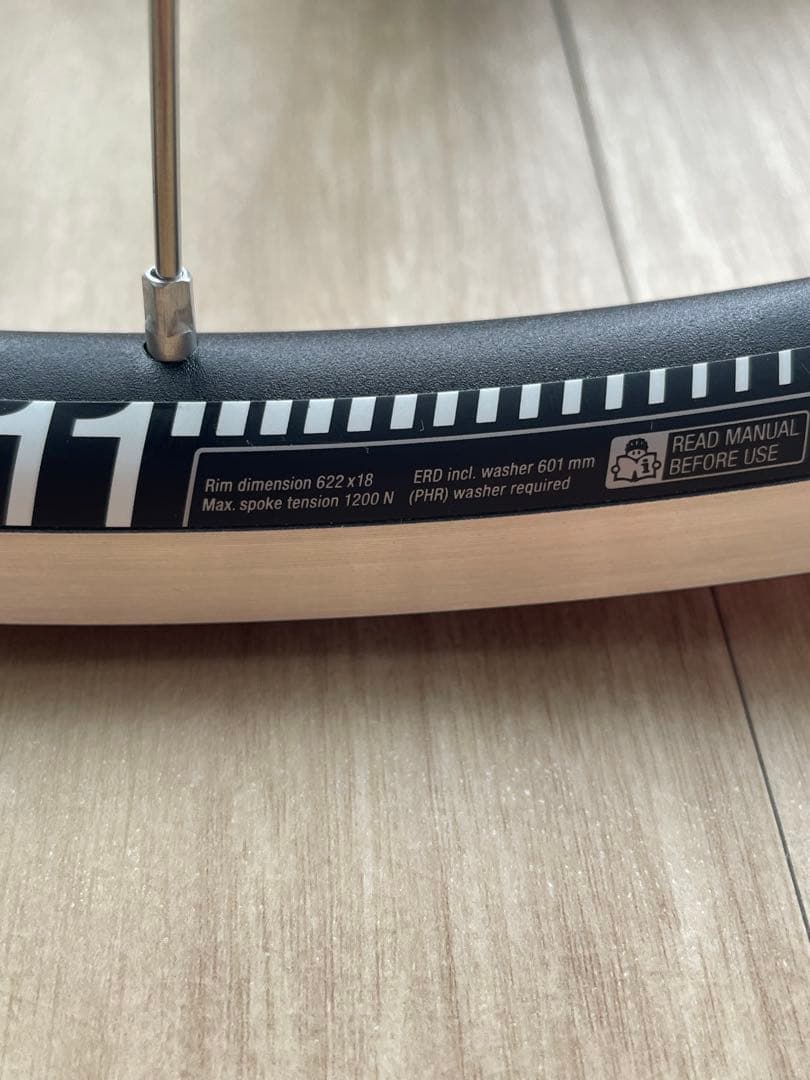 DT Swiss RR411 × Dura Ace Hub 手組みホイール