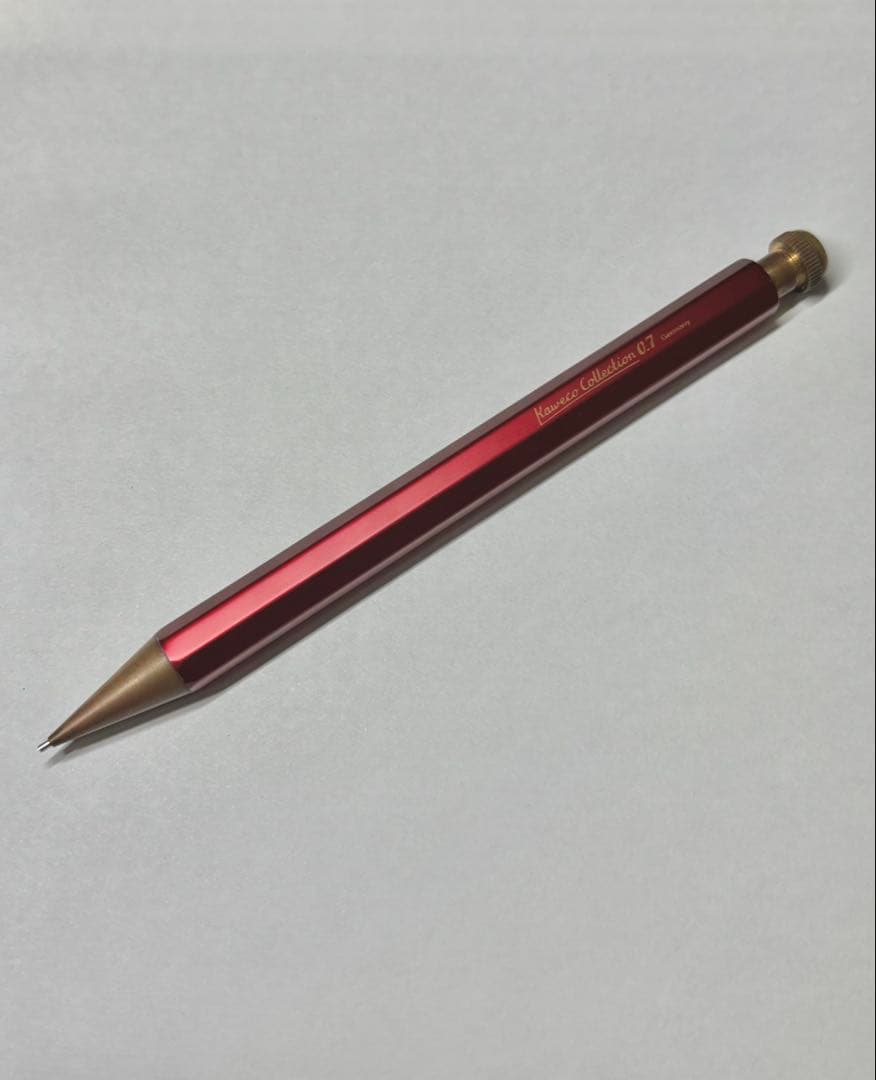 文*け様 カヴェコスペシャルレッド　0.7mm シャープペンシル　シャーペン