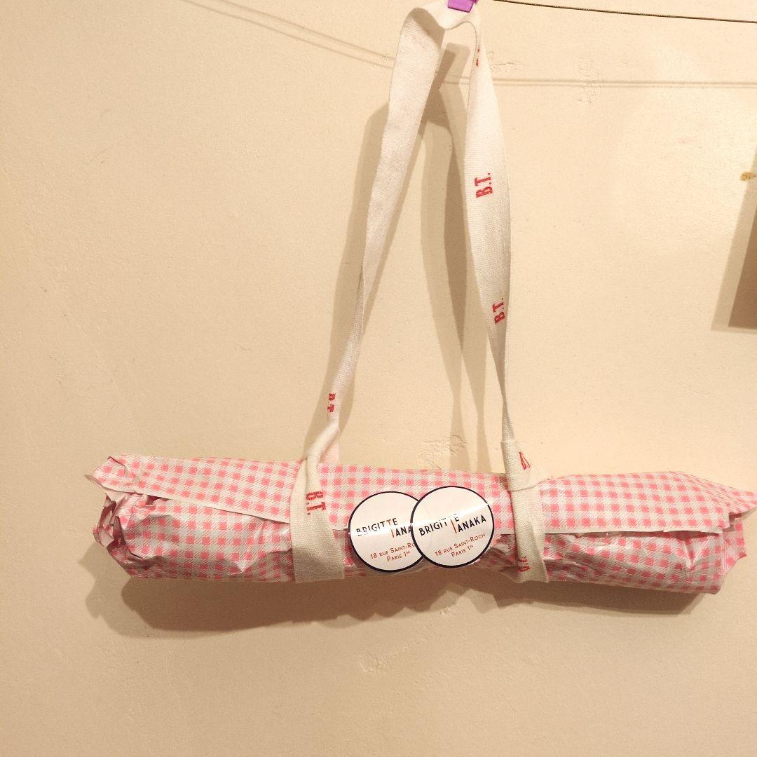 ブリジットタナカ　バカンス　書籍風　オーガンジーバッグ　エコバッグ　フランス