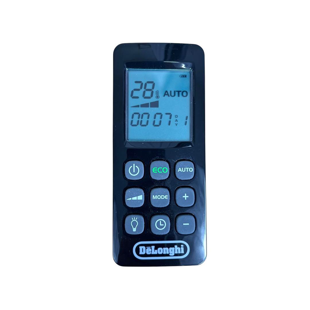 【美品】デロンギ マルチダイナミックヒーター　MDH09-BK リモコン付き