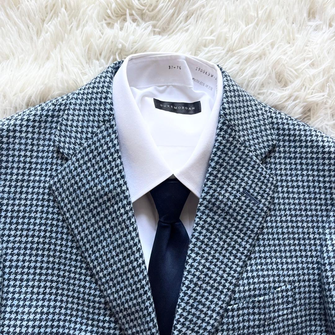 <美品>BOGLIOLI ネイビー カシミヤ ウール ジャケット サイズ46