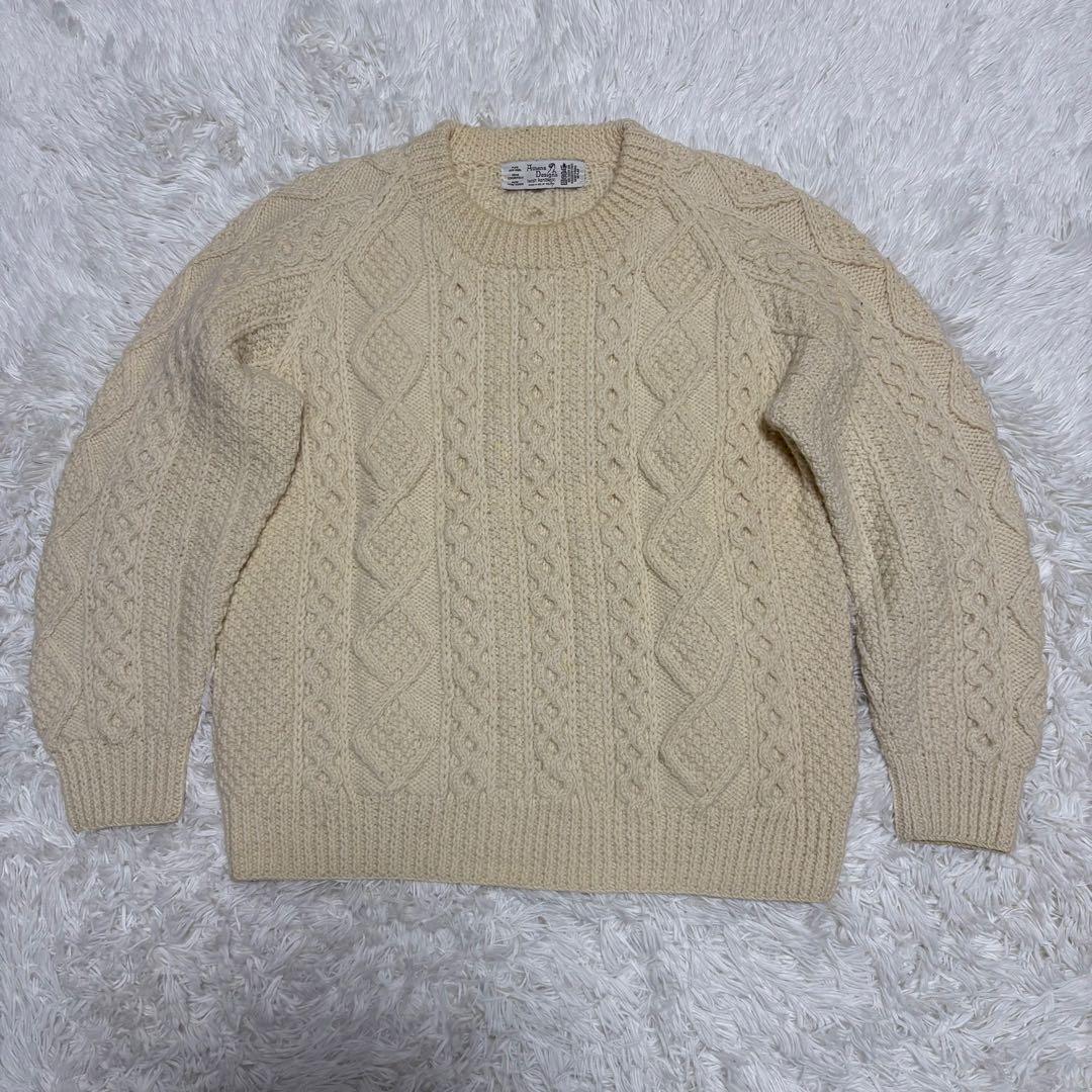 ATHENA DESIGNS アテナデザイン アラン クルーネックセーター