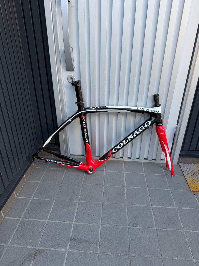 COLNAGO CX-ZERO カーボンフレームセット フォーク塗装割れ？