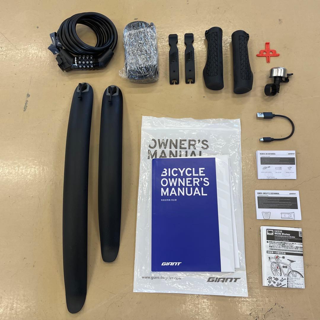 GIANT ESCAPE RX 2 DISC LTD 2023付属品多数