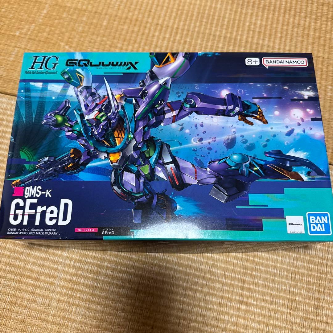 HG ガンプラ　01ガンダム　ジフレド　ジェミナス01　拡張ブースターセット