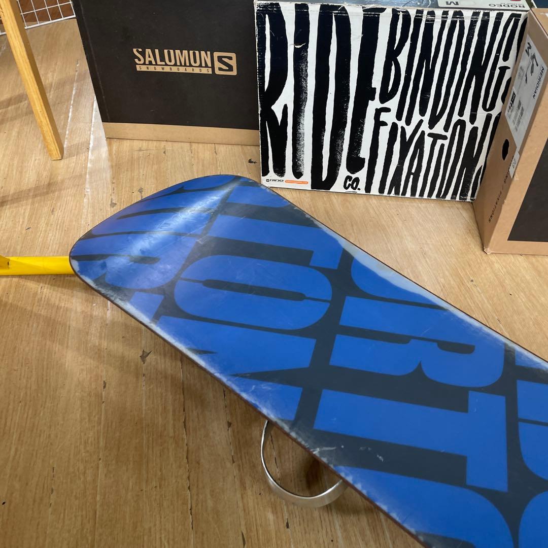 BURTON×PD　バートンスノーボードセット　CLASH　バインディング付