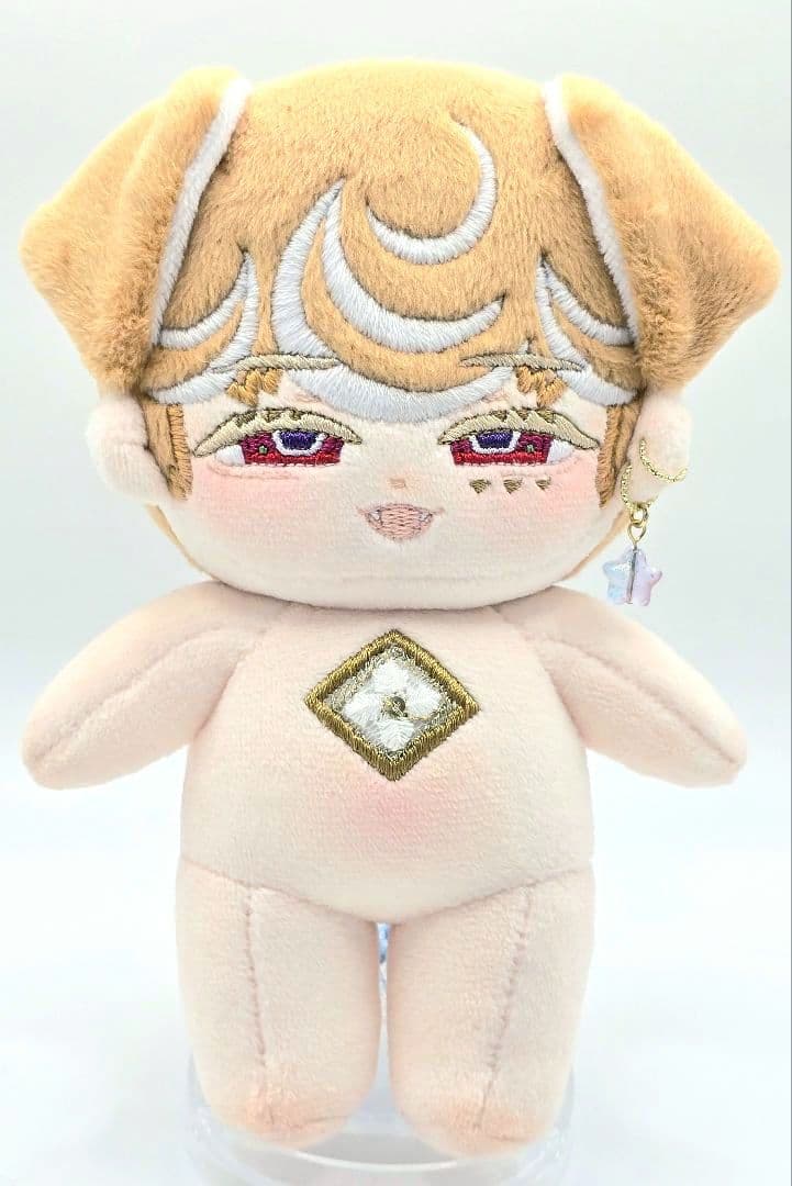 自作 無属性 ぬいぐるみ にんまりわんこくん15cm