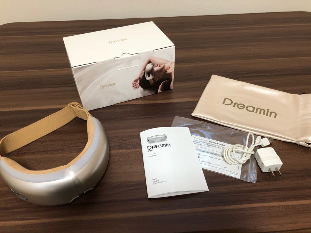 ドリーミン アイ  目元マッサージ,温め機能 (●´ω｀●)