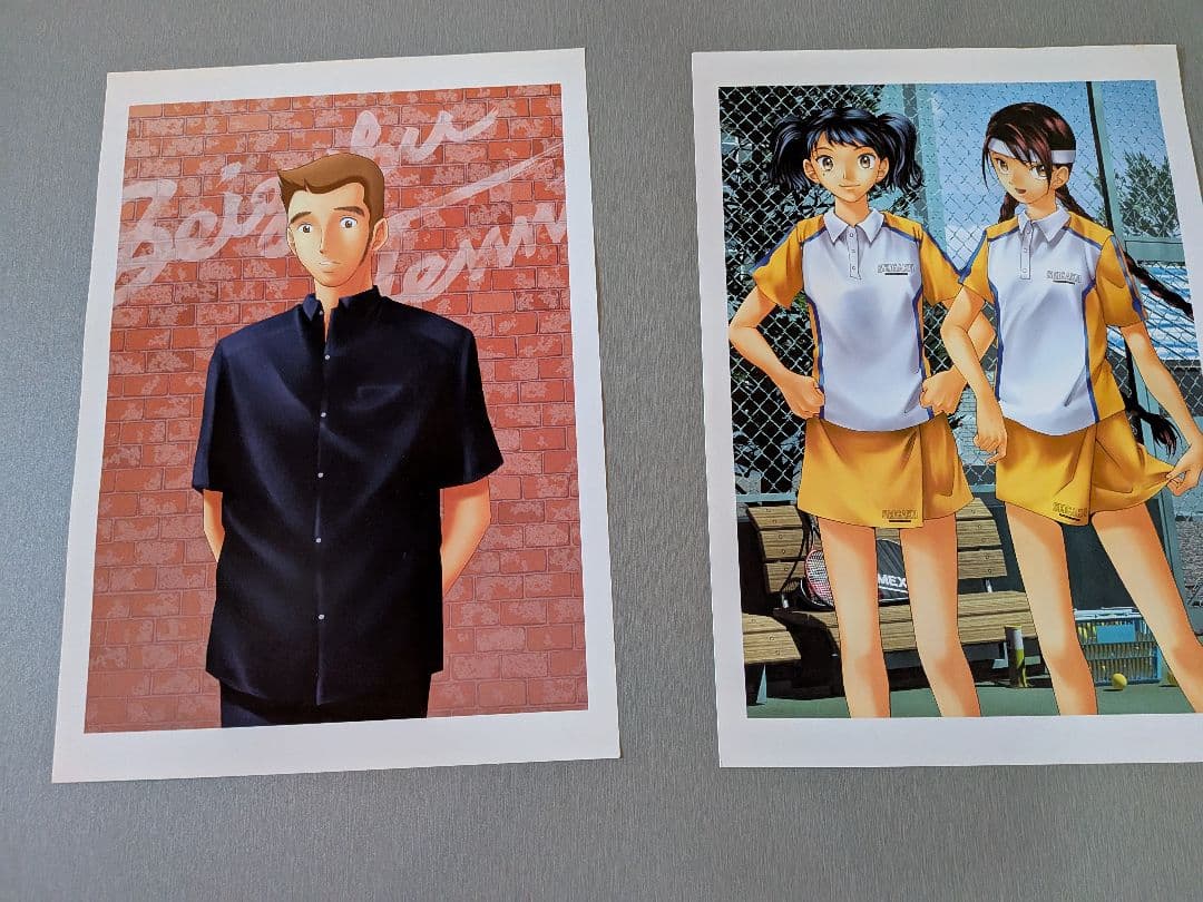 【貴重】テニスの王子様 トレーディングカード ファイル 専用カード全9種入り