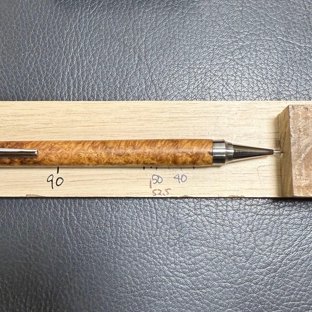 116アンボイナ　木製シャーペン　強低重心ダブルR 補修あり