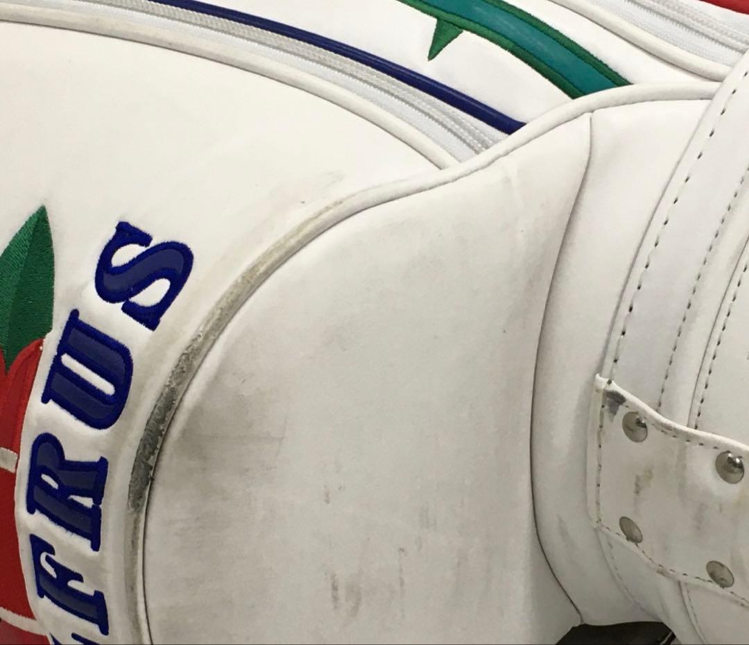 稀少！豪華RUSSELUNO GOLFRUS ラッセルノ キャディバッグ レザー