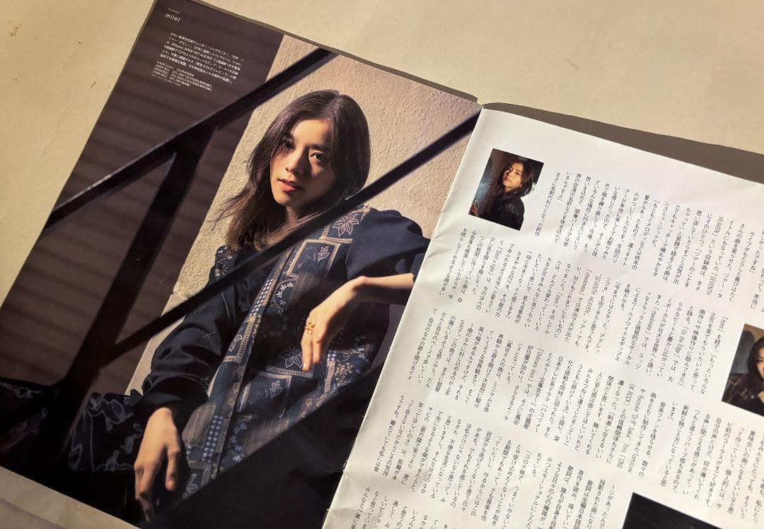 milet visions パーカー未使用 Lサイズ 付属冊子としおりのおまけ