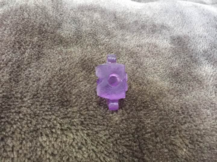 ガン消し ガンダム スケルトン紫色