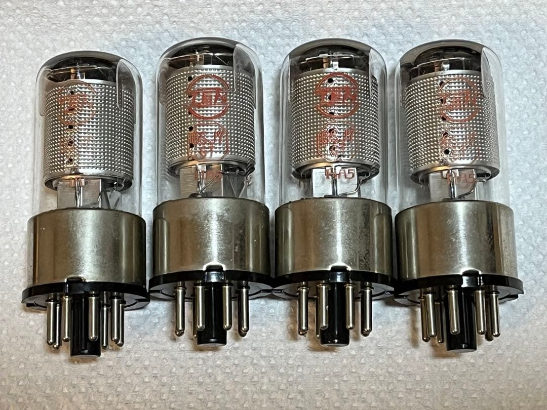 真空管　TEN 6SJ7GT 4本