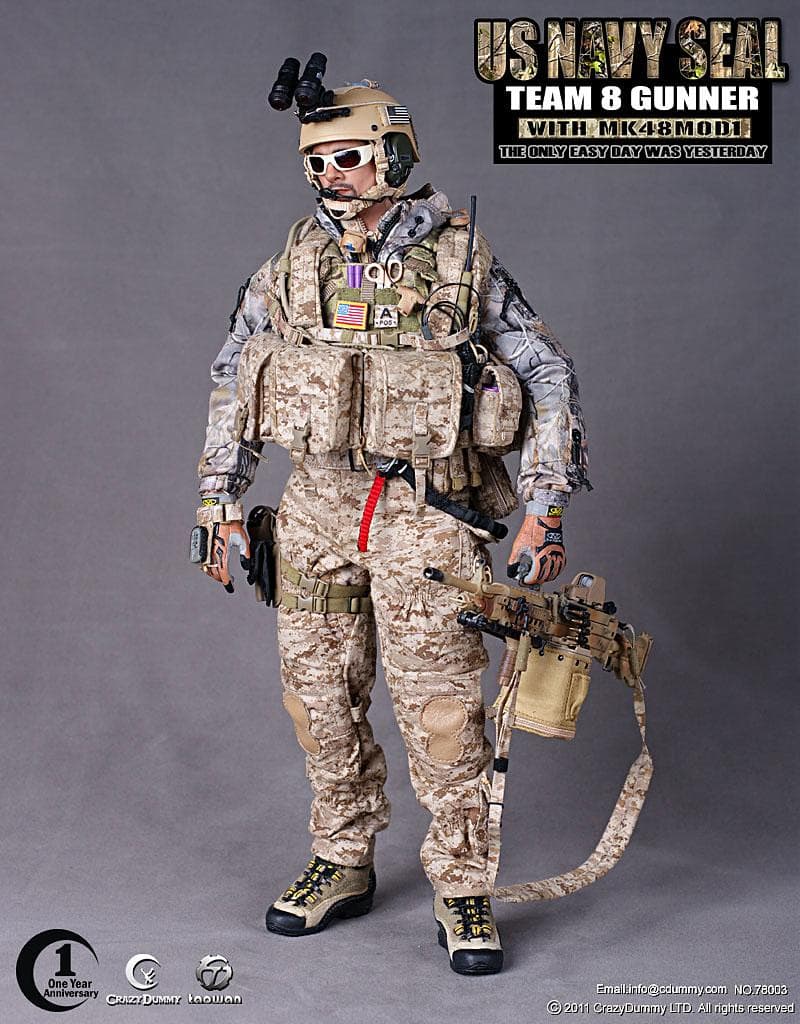 CRAZY DUMMY　US NAVY SEAL TEAM 8　78003