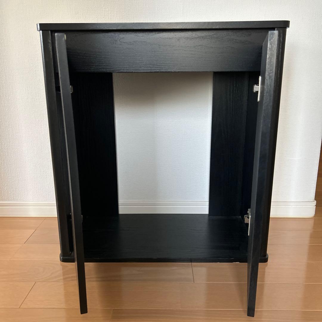【Lococo】水槽台　黒い収納キャビネット　60×30水槽用
