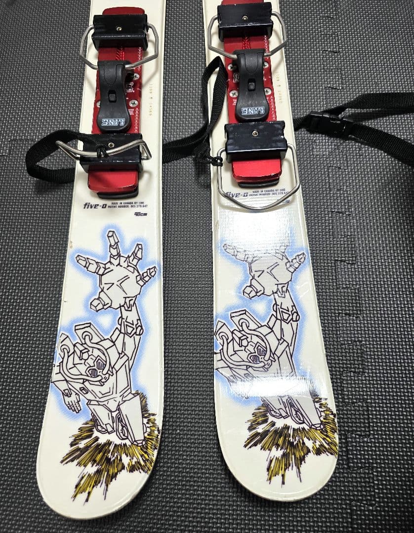 LINE five-o スキーボード 90cm ショートスキー