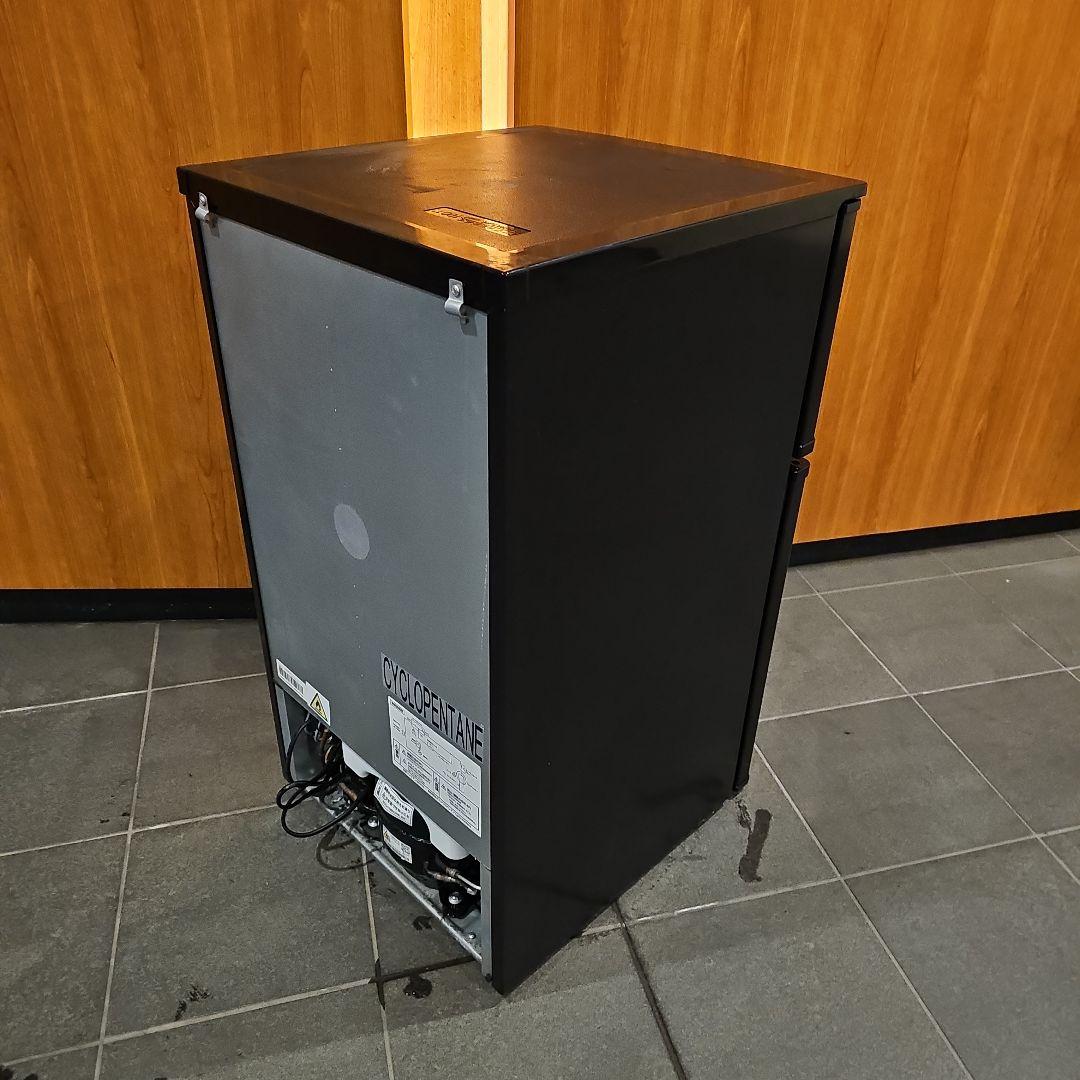 東京23区のみ送料無料！comfee 二段式冷蔵庫 黒