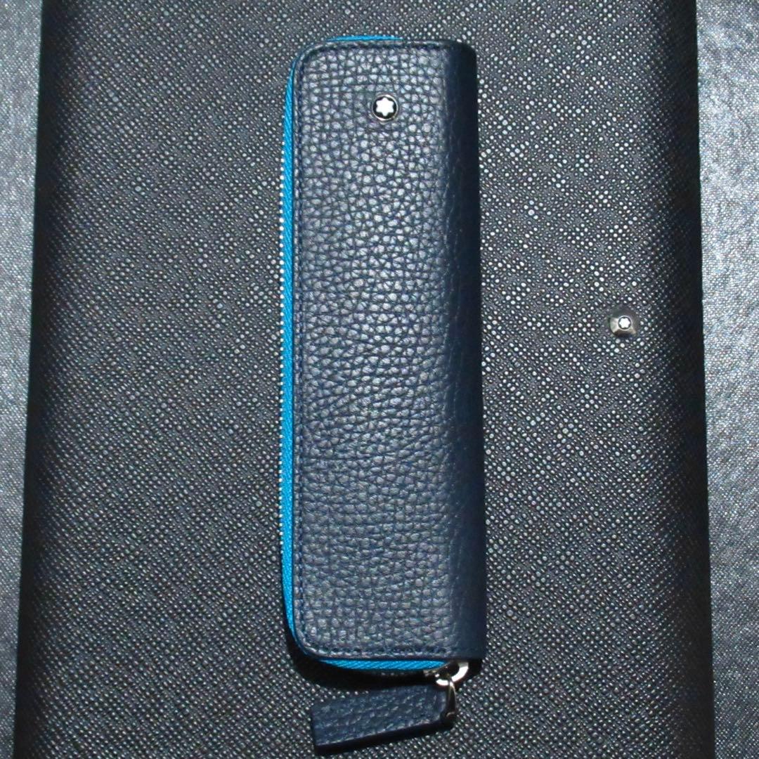 モンブラン ペンケース ペンポーチ マイスターシュテュック 1本用 124131